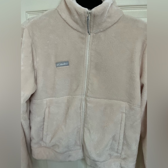 Women’s Cropped Columbia Fleece Michelob Ultra Jacket Size Small - Picture 3 of 11